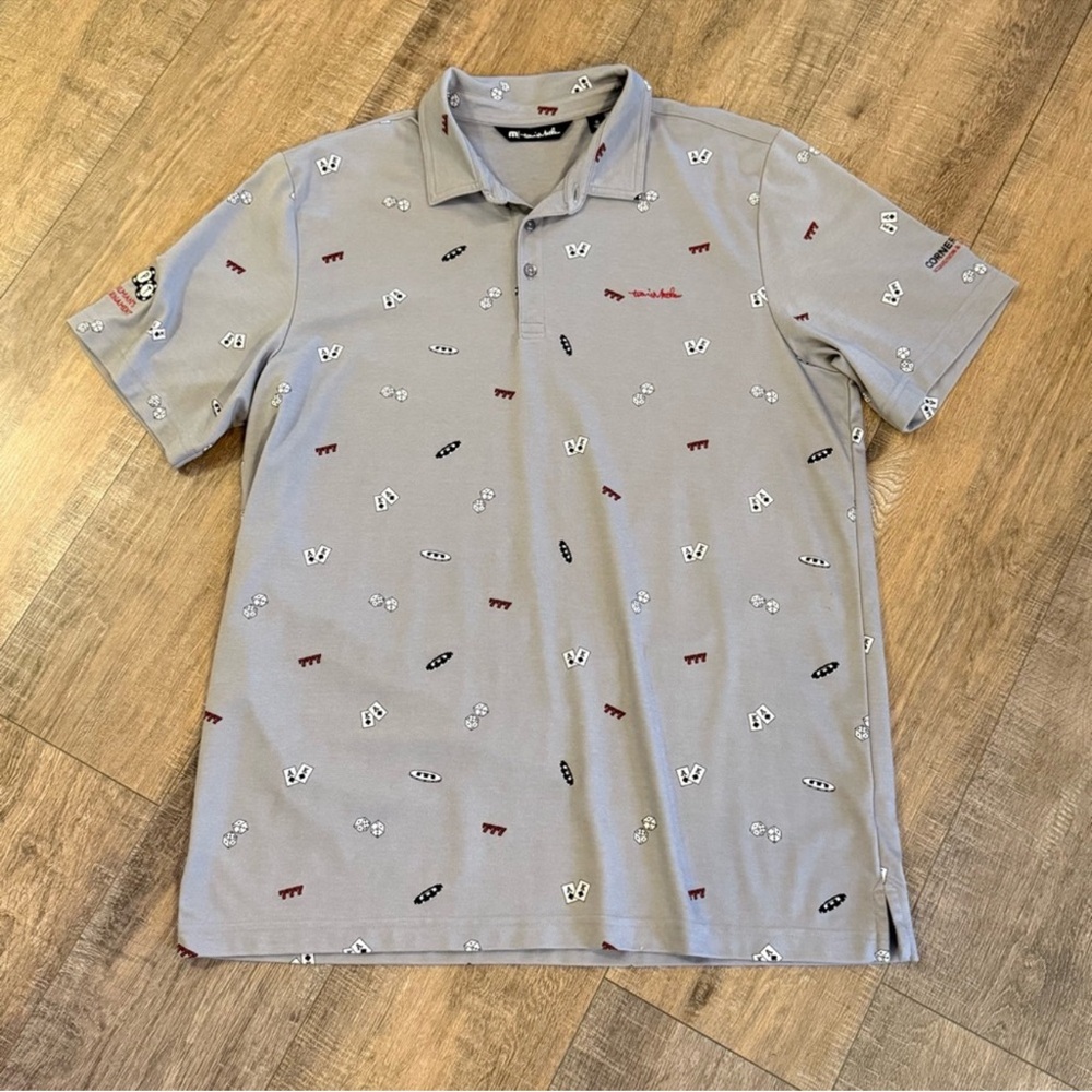 Travis Mathew | “Hedge Your Bets” Polo Shirt Size XL
